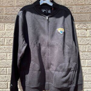 Antigua Jacksonville Jaguars Victory Bomber Full Zip Jacket NWT Large